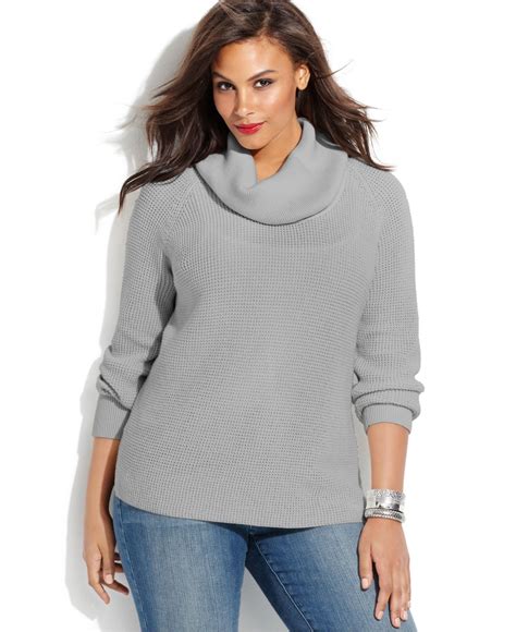 michael kors waffle cowl neck sweater|michael michael kors waffle cowl neck sweater .